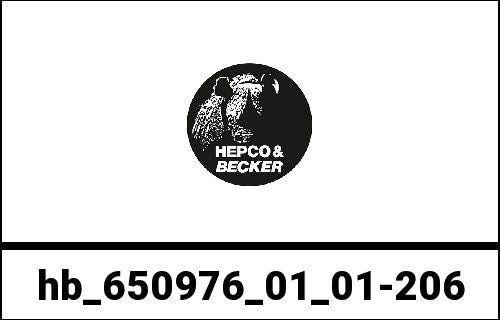 Hepco & Becker Topcase - Set Journey 30 incl. carrier for Honda CRF 250 L (2012-) / Rally (2017-2021) | 650976 01 01-206