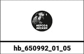 Hepco & Becker Alurack topcasecarrier – anthracite/black for Honda VFR 800 X Crossrunner from 2015 | 650992 01 05