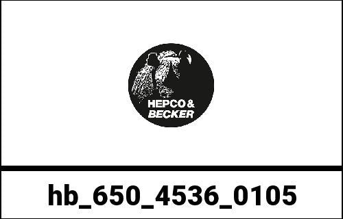 Hepco & Becker Alurack Topcasecarrier - Anthracite/Black For Yamaha Mt - 09 Until 2016 | 650_4536_0105