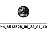 Hepco & Becker Sidecarrier Cutout stainless steel incl. Xplorer black sideboxes for Suzuki V-Strom 650 L2/ XT ABS (2012-2016) | 6513528 00 22-01-40