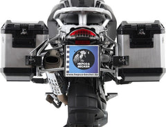 Hepco & Becker Sidecarrier Cutout stainless steel incl. Xplorer Cutout sideboxes for BMW R1200GS (2004-2012) / Adventure (2008-2013) | 651637 00 22-00-40