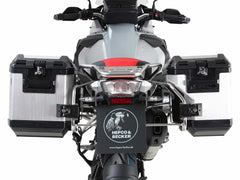 Hepco & Becker Sidecarrier Cutout Stainless Steel Incl. Xplorer Cutout Sideboxes For BMW R1250GS Adventure (2019-) | 6516519-00-22-00-40