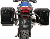 Hepco & Becker Side Carrier Cutout Stainless Steel Incl. Xplorer Sideboxes Black For BMW F 800 GS (2024-) | 6516537 00 22-01-40