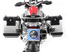 Hepco & Becker Sidecarrier Cutout stainless steel incl. Xplorer Cutout sideboxes for BMW R1200GS LC (2013-) | 651665 00 22-00-40