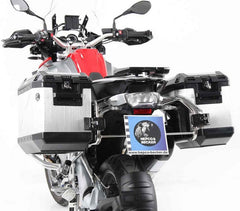 Hepco & Becker Sidecarrier Cutout stainless steel incl. Xplorer Cutout sideboxes for BMW R1200GS LC (2013-) | 651665 00 22-00-40