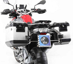 Hepco & Becker Sidecarrier Cutout stainless steel incl. Xplorer Cutout sideboxes for BMW R1200GS LC Adventure (2014-) | 651671 00 22-00-40