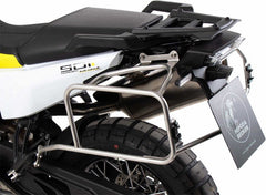 Hepco & Becker Sidecarrier Cutout stainless steel incl. Xplorer sideboxes silver for Husqvarna Norden 901 (2022-) | 6517634 00 22-00-40