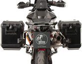 Hepco & Becker Side Carrier Cutout Stainless Steel Incl. Xplorer Sideboxes Black For KTM 890 SMT (2023-) | 6517655 00 22-01-40