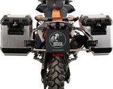 Hepco & Becker Side Carrier Cutout Stainless Steel Incl. Xplorer Silver Sideboxes For KTM 790 Adventure (2024-) | 6517660 00 22-00-40