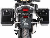 Hepco & Becker Sidecarrier Cutout stainless steel incl. Xplorer black sideboxes for Honda CRF 1100L Africa Twin Adventure Sports (2020-) | 6519522 00 22-01-40