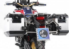 Hepco & Becker Sidecarrier Cutout stainless steel incl. Xplorer Cutout sideboxes for Honda CRF1000L Africa Twin (2016-2017) | 651994 00 22-00-40