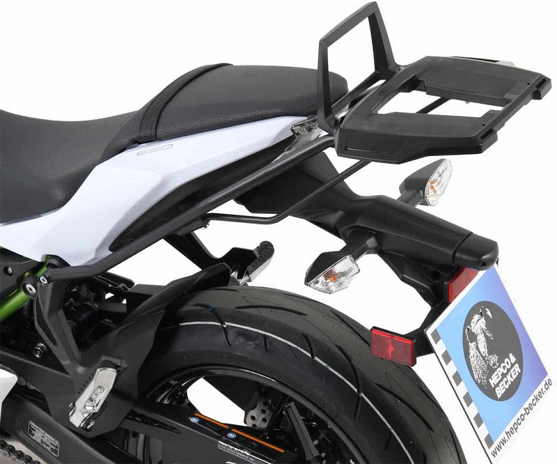 Hepco & Becker Alurack topcasecarrier - black for Kawasaki Z 650 from 2017 | 6522527 01 01