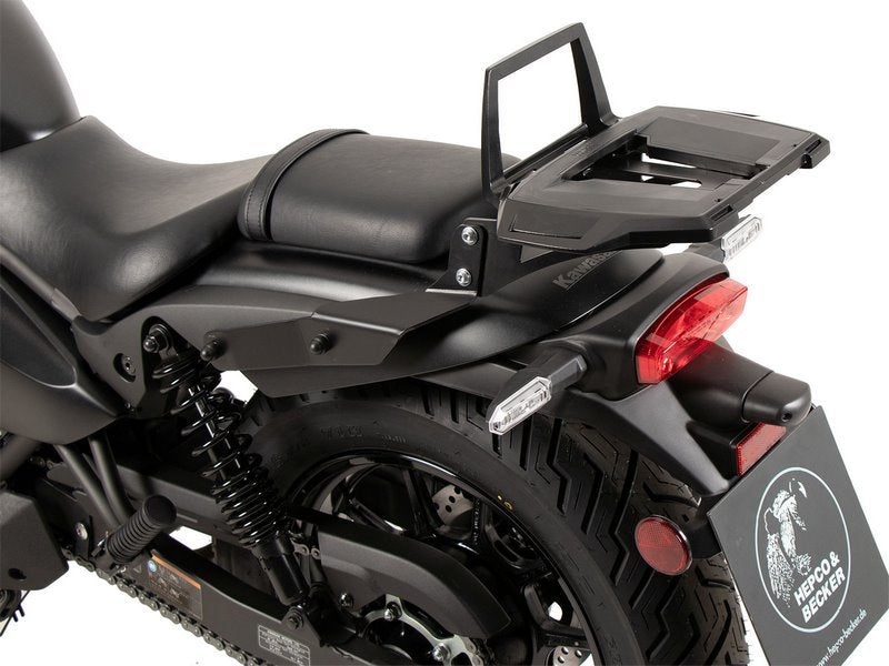 Hepco & Becker Alurack Topcase Carrier Black For Kawasaki Eliminator 500 (2024-) | 6522552 01 01