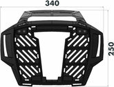 Hepco & Becker Alurack topcasecarrier - black for Yamaha T-Max 560/Tech Max (2020-) | 6524569 01 01