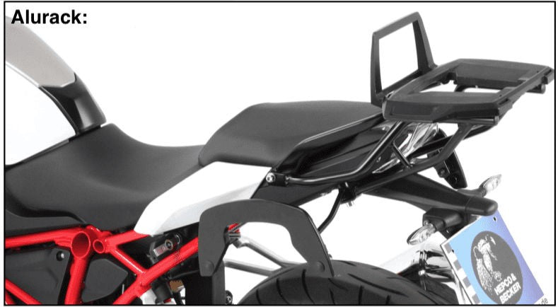 Hepco & Becker Alurack topcasecarrier – black for BMW R1250R (2019-) | 6526518 01 01
