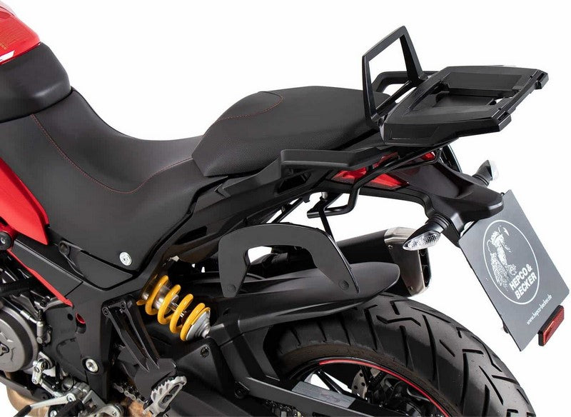Hepco & Becker Alurack topcasecarrier - black for Ducati Multistrada 1260 Enduro (2019-) | 6527579 01 01