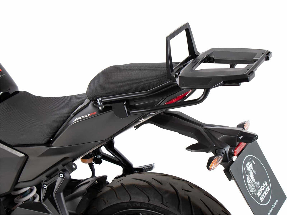 Hepco & Becker Alurack Topcasecarrier For Original Rear Rack - Black For Voge 500 R (2020-) | 6527609-01-01
