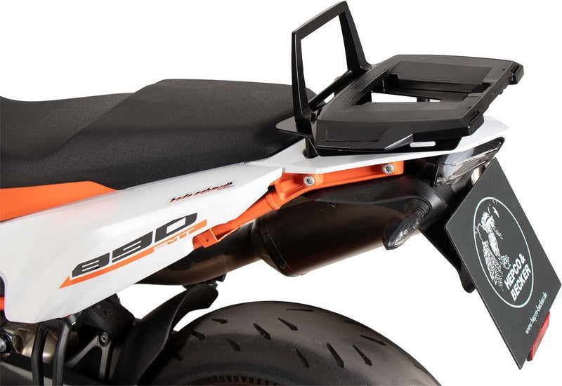 Hepco & Becker Alurack Topcase Carrier Black For KTM 790 Adventure R (2019-) | 6527655 01 01