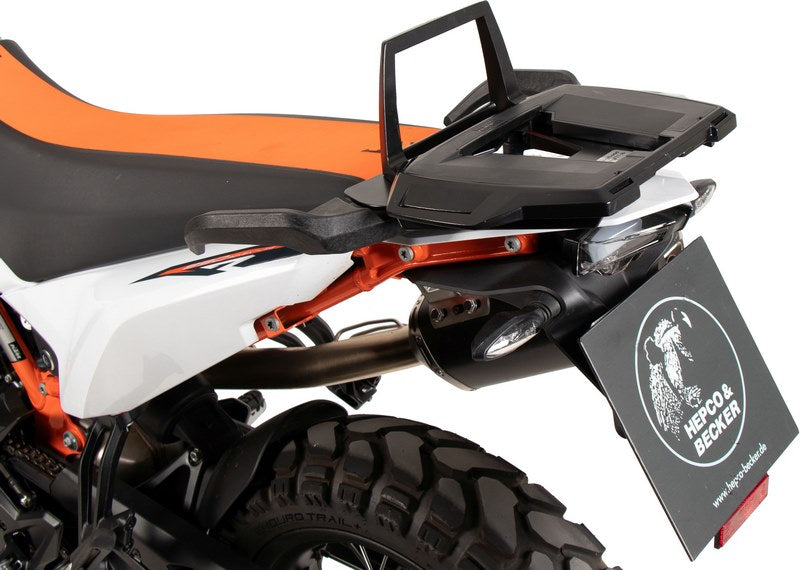 Hepco & Becker Alurack Topcase Carrier Black For KTM 890 Adventure / R / Rally (2023-) | 6527656 01 01