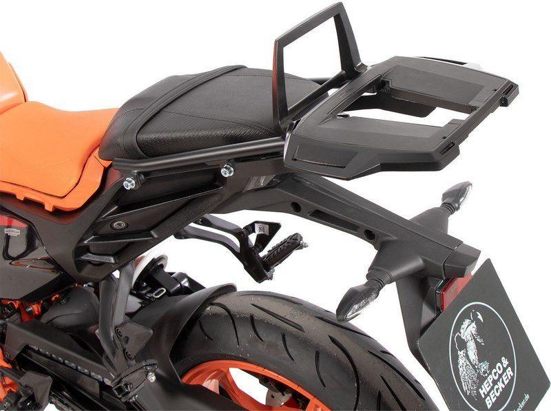 Hepco & Becker Alurack Topcase Carrier Black For KTM 390 Duke (2024-) | 6527672 01 01