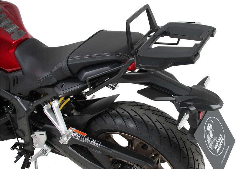 Hepco & Becker Alurack topcasecarrier - black for Honda CBR 650 R (2019-) | 6529519 01 01