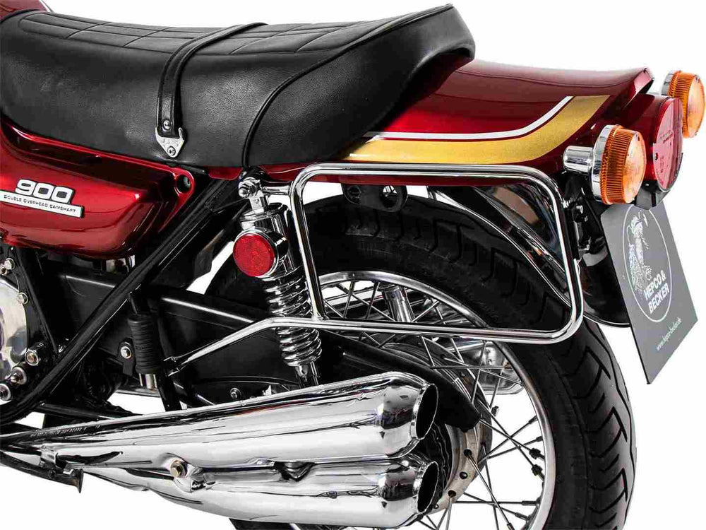 Hepco & Becker Sidecarrier permanent mounted chrome for Kawasaki Z 900 (1973-1976)/Z1000 A (1977-1978) | 6532535 00 02