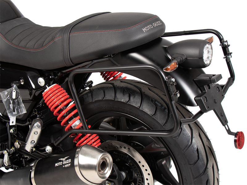 Hepco & Becker Side Carrier Permanent Mounted Black For Moto Guzzi V7 Stone Special Edition (850ccm) (2022-2023) | 653558 00 01