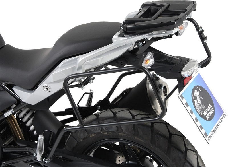 Hepco & Becker Sidecarrier permanent mounted-black for BMW G310GS / 2017 | 6536507 00 01