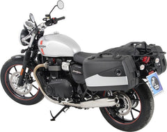 Hepco & Becker Sidecarrier permanent mounted-chrome for Triumph Street Twin from 2016 | 6537543 00 02