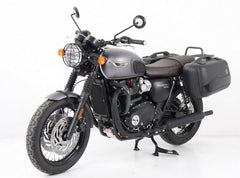 Hepco & Becker Sidecarrier permanent mounted-chrome for Triumph Bonneville T 120 / Black from 2016 | 6537544 00 02