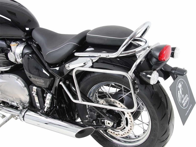Hepco & Becker Sidecarrier permanent mounted - chrome for Triumph Bonneville Speedmaster (2018-) | 6537572 00 02