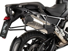 Hepco & Becker Side Carrier Permanent Mounted Black For Triumph Tiger 1200 Rally Pro / GT Pro / GT (2022-) | 6537640 00 01
