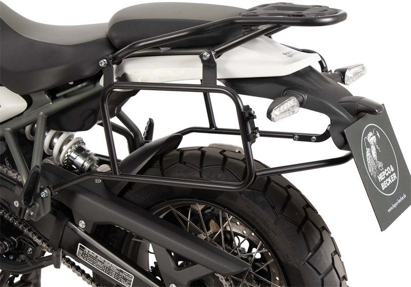 Hepco & Becker Side Carrier Permanent Mounted Black For Royal Enfield Himalayan 450 (2024-) | 6537661 00 01