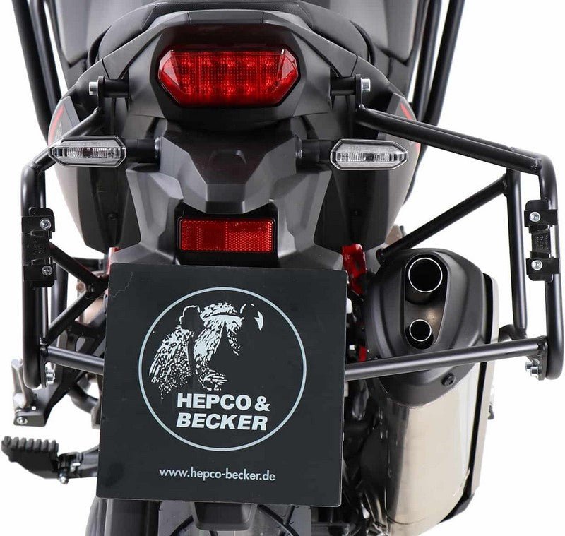 Hepco & Becker Sidecarrier permanent mounted - black for Honda CRF 1100 L Africa Twin (2019-) | 6539521 00 01