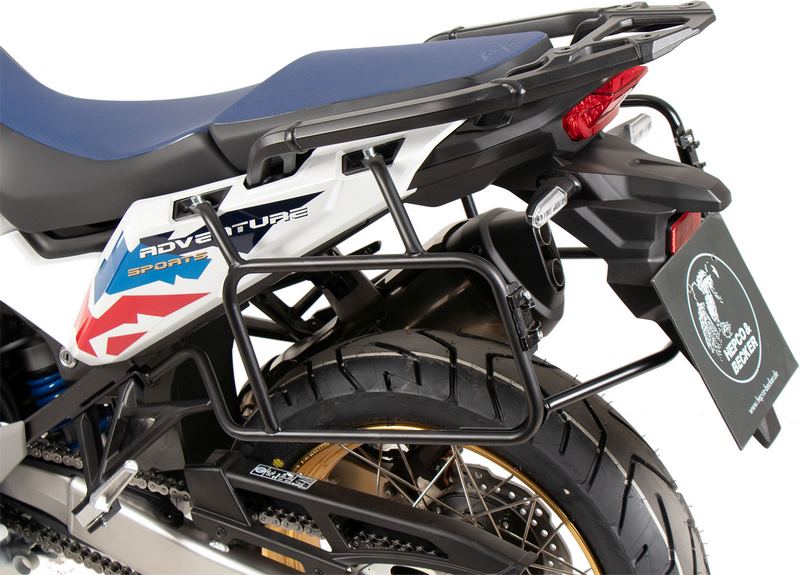 Hepco & Becker Side Carrier Permanent Mounted Black For Honda CRF 1100L Africa Twin Adventure Sports (2024-) | 6539544 00 01
