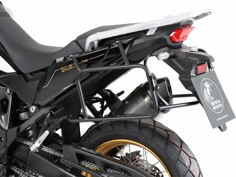Hepco & Becker Side Carrier Permanent Mounted Black For Honda CRF 1100L Africa Twin (2024-) | 6539549 00 01