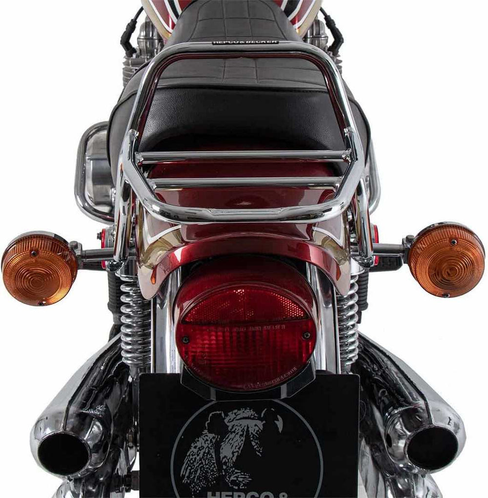 Hepco & Becker Topcase carrier tube-type chrome for Kawasaki Z 900 (1973-1976)/Z1000 A (1977-1978) | 6542535 01 02