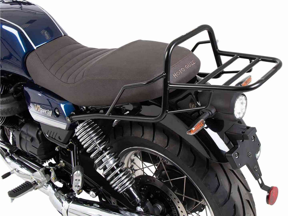 Hepco & Becker Tube rear rack black for Moto Guzzi V7 Special/Stone/Centenario (850 ccm) (2021-) | 654556 01 01