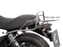 Hepco & Becker Tube rear rack chrome for Moto Guzzi V7 Special/Stone/Centenario (850 ccm) (2021-) | 654556 01 02