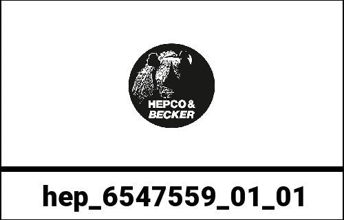 Hepco & Becker Tube topcasecarrier-black for Triumph Bonneville T 100 / Black from 2017 | 6547559 01 01