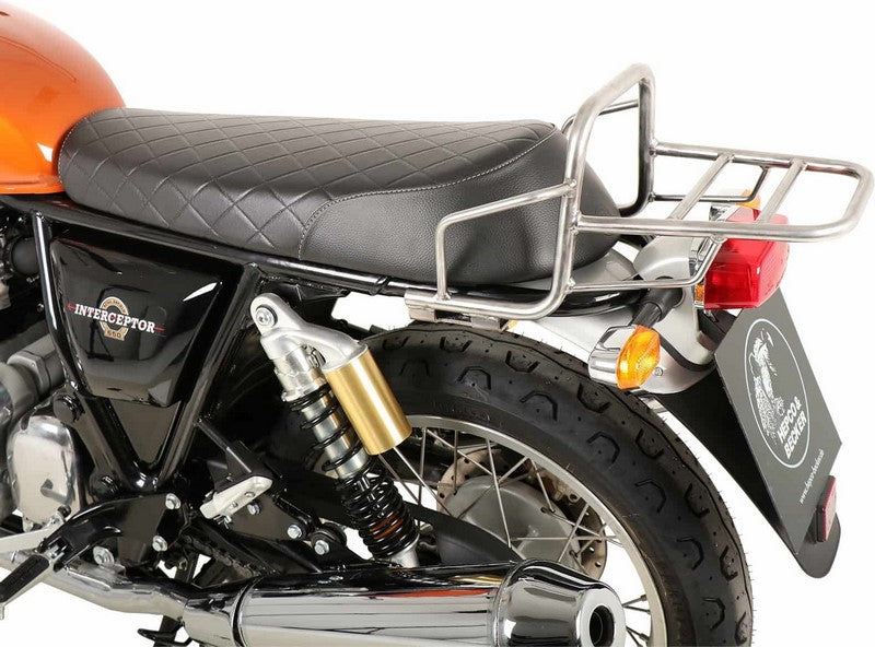 Hepco & Becker Tube Topcasecarrier – chrome for Royal Enfield Interceptor (2018-) | 6547571 01 02