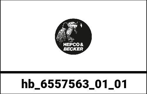 Hepco & Becker Alurack topcasecarrier-black for KTM 1090 Adventure R from 2017 | 6557563 01 01