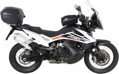 Hepco & Becker Alurack topcasecarrier for original rear rack – black for KTM 790 Adventure (2019-) | 6557581 01 01
