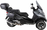 Hepco & Becker Alurack topcasecarrier for original rear rack - black for Piaggio MP3 500 (2015-) | 6557596 01 01