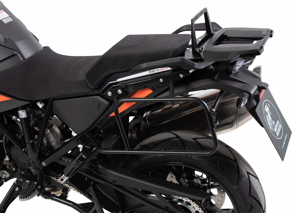 Hepco & Becker Alurack top case carrier black for combination with original rear rack for KTM 1290 Super Adventure S/R (2021-) | 6557627 01 01