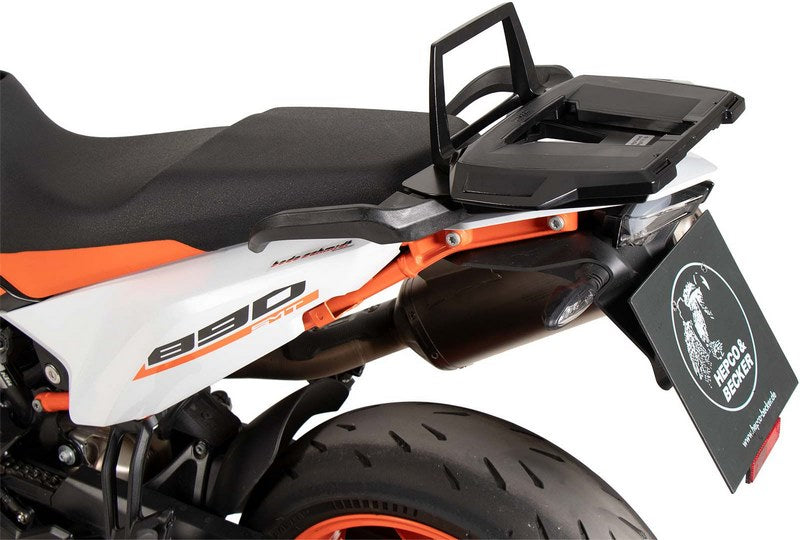 Hepco & Becker Alurack Topcase Carrier Black For Combination With Original Rear Rack For KTM 890 SMT (2023-) | 6557655 01 01