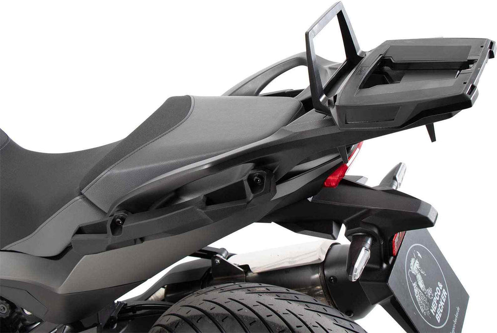 Hepco & Becker Alurack top case carrier black for combination with original rear rack for Honda NT 1100 (2022-) | 6559537 01 01