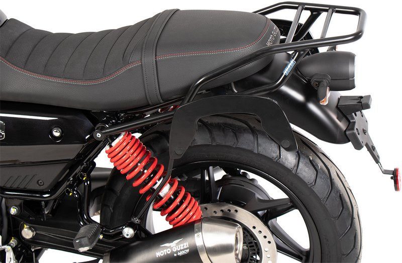 Hepco & Becker Tube Rear Rack - Black For Moto Guzzi V7 Stone Special Edition (850ccm) (2022-2023) | 658558 01 01