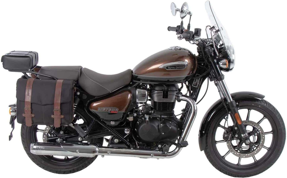 Hepco & Becker Rear rack tube type black for Royal Enfield Meteor 350 (2021-) | 6587619 01 01