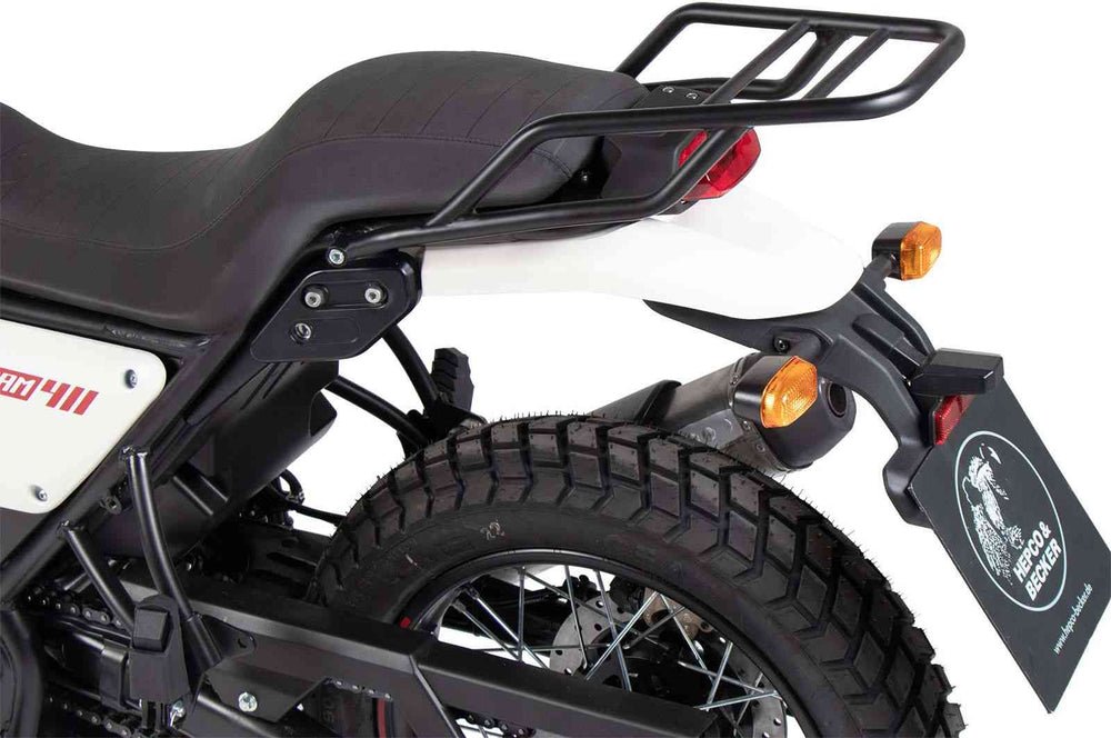 Hepco & Becker Tube rear rack - black for Royal Enfield Scram 411 (2022-) | 6587646 01 01